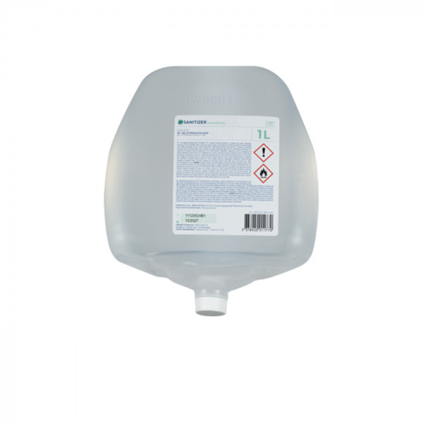 Gel hydroalcoolique Sanitizer Alphamouss L en recharge de 1 L