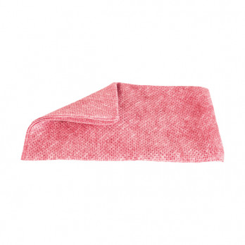 Lavette microfibre ajourée fuchsia/rouge