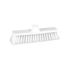 Tête de balai droit blanche - contact alimentaire 30cm