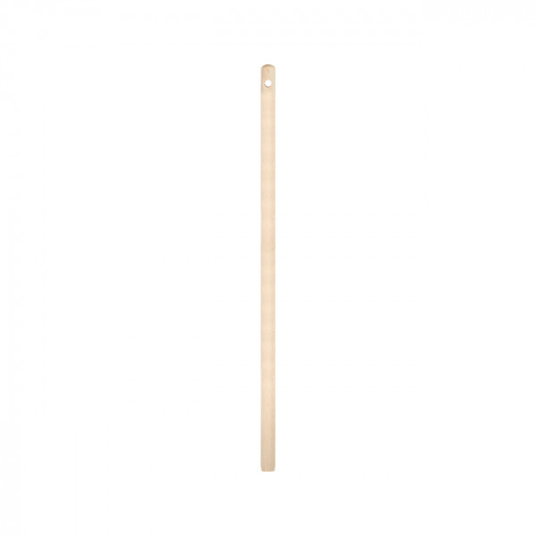 Manche en bois 130 cm + accessoires de balayage.