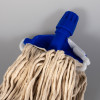 Produits pour nettoyer tête balai coton + matériel lavage.