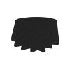 Nappe ronde réutilisable en spunbond noir Ø 2,40 m - Catégorie Nappes rondes