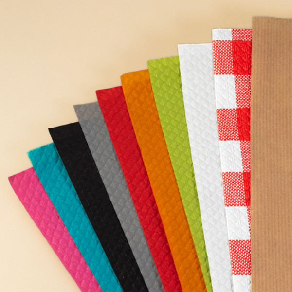 Fournisseur de sets de table en papier en couleur pas chers
