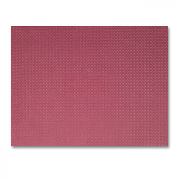 Set de table en papier gaufré fuchsia 30 x 40 cm