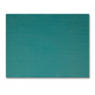 Set de table en papier gaufré turquoise 30 x 40 cm