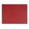Set de table en papier gaufré rouge 30 x 40 cm
