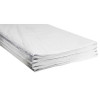 Nappe en papier blanc gaufré 80x120cm