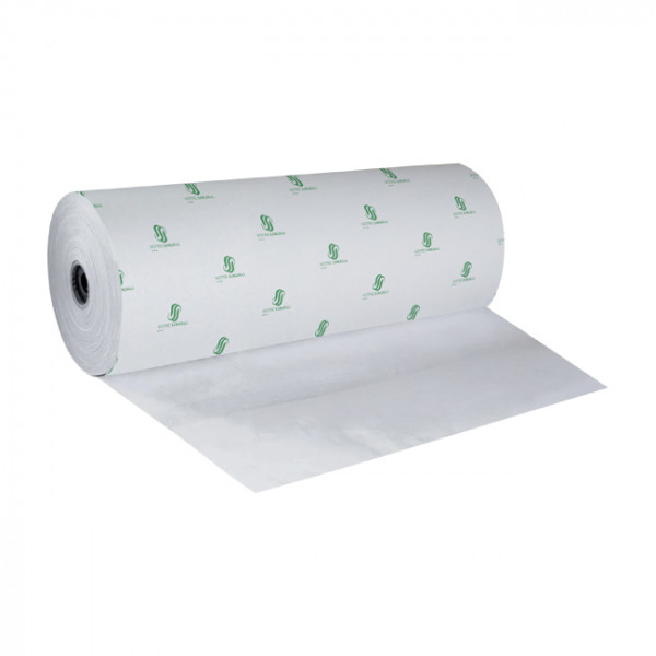 Papier thermoscellable personnalisé en bobine blanche de 10 kg largeur 60 cm - Impression jusqu'à 4 couleurs