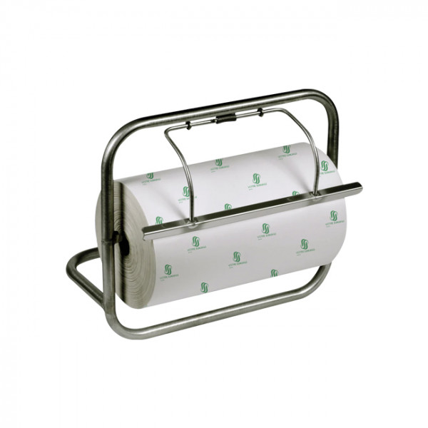 Papier ingraissable personnalisé en bobine blanche de 6 kg largeur 35 cm - Impression jusqu'à 2 couleurs