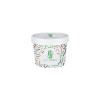 Pot à soupe personnalisé en carton avec couvercle 12 Oz - Impression jusqu'à 4 couleurs