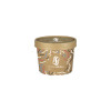 Pot à soupe personnalisé en carton avec couvercle 12 Oz - Impression jusqu'à 4 couleurs
