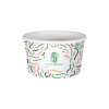 Pot à glace 8 Oz en carton personnalisé - Impression jusqu'à 4 couleurs