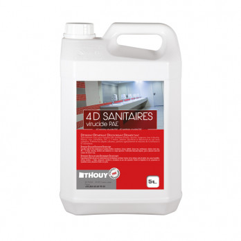 Détergent détartrant désinfectant virucide sanitaires 5 L - PAE