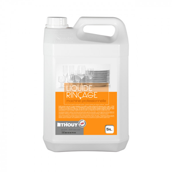 Liquide rinçage vaisselle pro 5L - Thouy