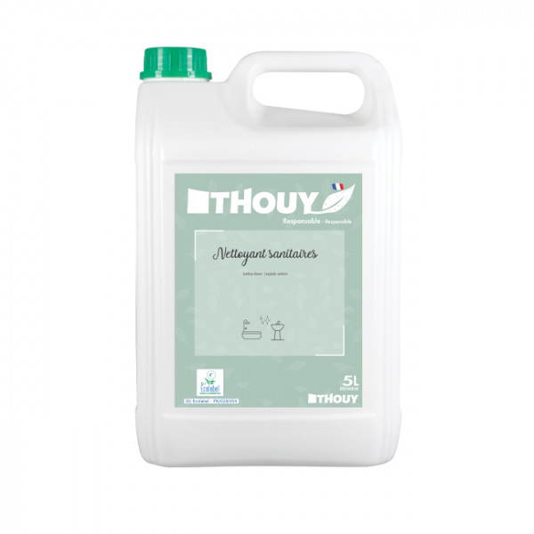 Détergent détartrant sanitaires Ecolabel 5 L - nettoyant sanitaire