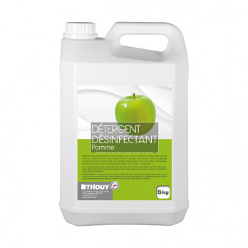 Détergent désinfectant sols et surfaces parfum Pomme 5 L