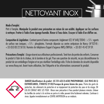 Spray nettoyant inox 750 mL - PAE