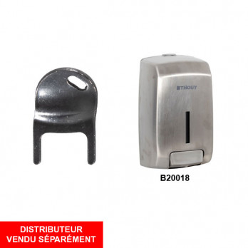 Clé fourche pour distributeur de savon