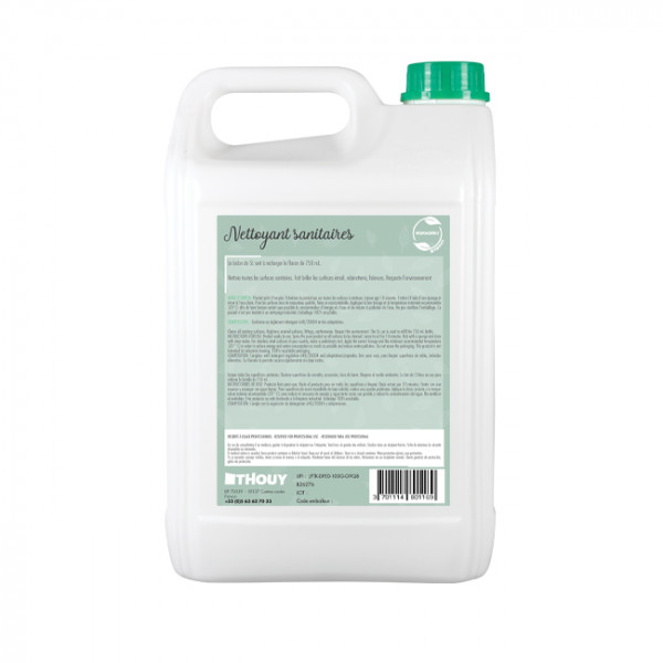 Plonge manuelle Ecolabel 5L pour laver la vaisselle à la main.