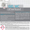 Détartrant virucide 5L pour sanitaires et détergents détartrants.