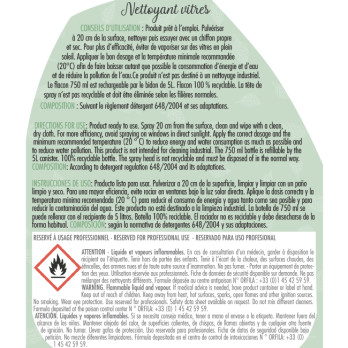 Spray nettoyant vitres Ecolabel 750 mL - PAE