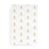 Papier ingraissable personnalisé blanc large 50 x 33,5 cm - Impression quadrichromie couleurs illimitées