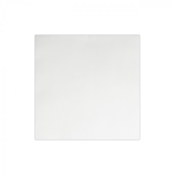 Serviette en soft aspect tissu blanc 20x20 - Soft tissu blanchi