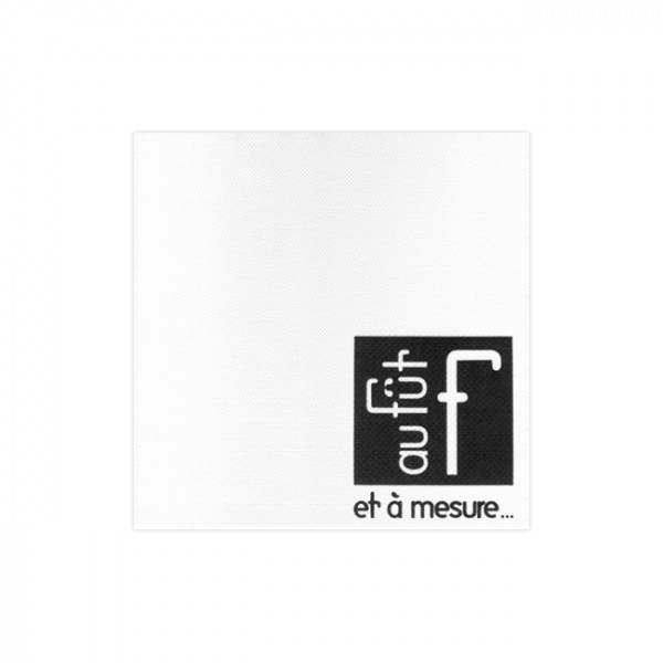 Sets de table kraft 30x40 cm personnalisables, nappes sur mesure.
