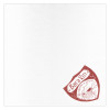 Serviette kraft ouate 40x40 - 2 plis - Impression 1-2 couleurs personnalisée