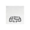 Impression de serviettes en papier soft aspect tissu haut de gamme
