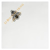 Serviette personnalisée soft blanc 40x40 - 1-2 couleurs