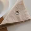 Serviette ouate blanche 2 plis 30x30 + ouate.