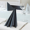 serviette intissé soft gris anthracite F20040ANT 40 x 40 cm