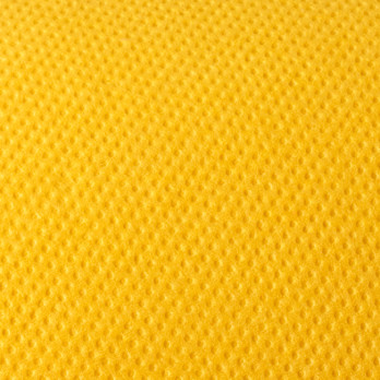 Serviette en papier molletonné jaune 40 x 40