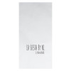 Serviette personnalisée pliage en 8 en ouate avec impression
